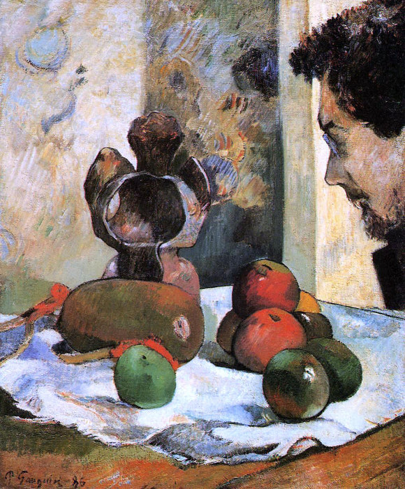  Paul Gauguin Still Life with Profile of Laval - Canvas Art Print