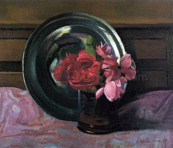  Felix Vallotton Still Life with Roses - Canvas Art Print
