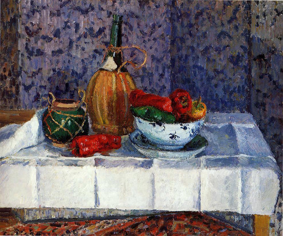  Camille Pissarro Still Life with Spanish Peppers - Canvas Art Print