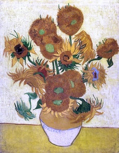  Vincent Van Gogh A Still Life with Sunflowers - Canvas Art Print
