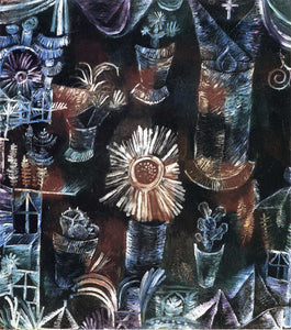  Paul Klee Still Life with Thistle Bloom - Canvas Art Print