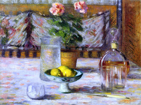  Theodore Earl Butler Still Life with Three Lemons - Canvas Art Print