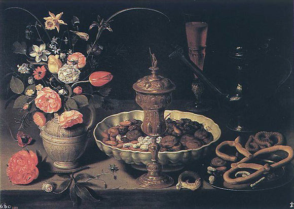  Clara Peeters Still-Life - Canvas Art Print