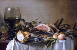  Pieter Claesz Still-Life - Canvas Art Print