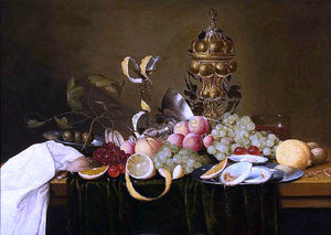  The Elder Jan Pauwel Gillemans Still-Life - Canvas Art Print