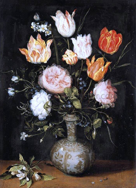  The Younger Jan Brueghel Still-Life of Flowers - Canvas Art Print