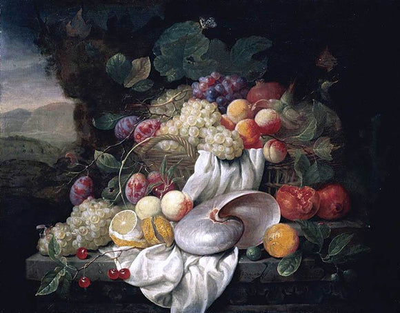  Joris Van Son Still-Life of Fruit - Canvas Art Print