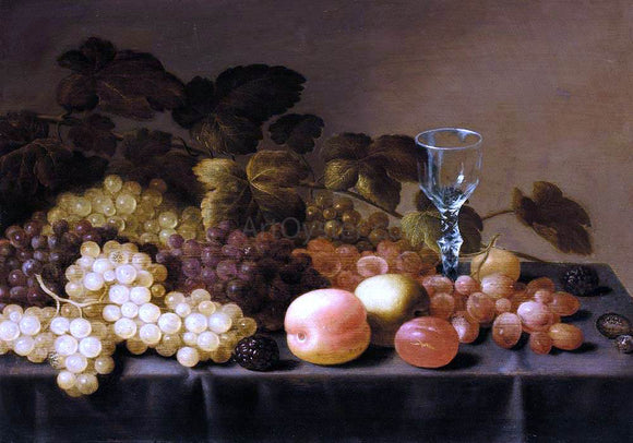  Floris Gerritsz Van Schooten Still-Life of Fruit - Canvas Art Print
