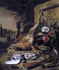  Jan Weenix Still-Life of Game - Canvas Art Print