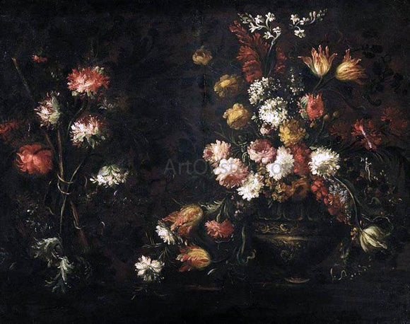 Margherita Caffi Still-Life with a Vase of Flower - Canvas Art Print