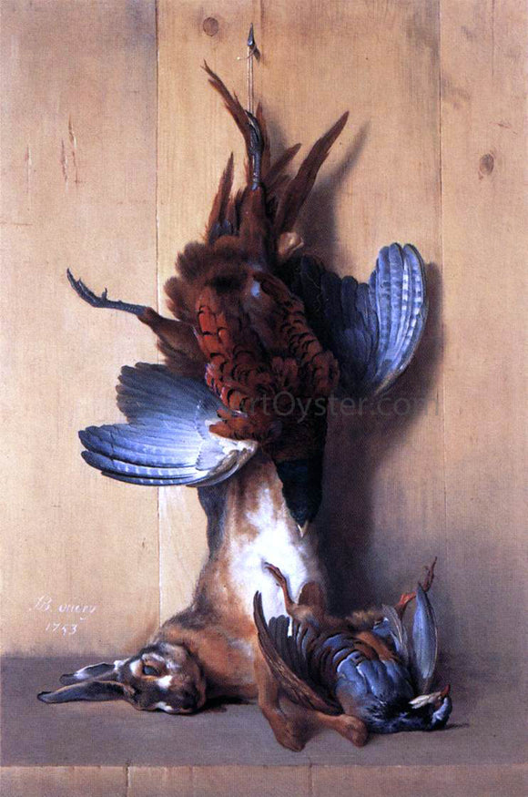 Jean-Baptiste Oudry Still-life with Pheasant - Canvas Art Print