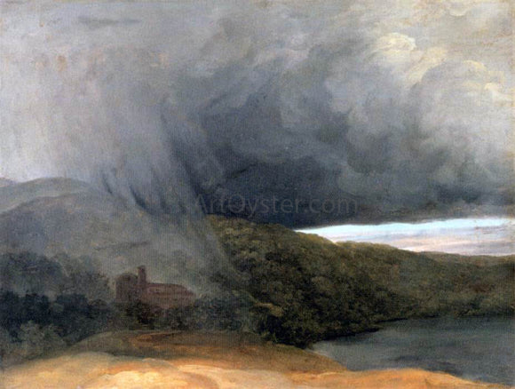  Pierre-Henri De Valenciennes Storm by a Lake - Canvas Art Print