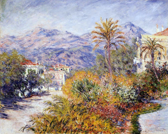  Claude Oscar Monet Strada Romada in Bordighera - Canvas Art Print