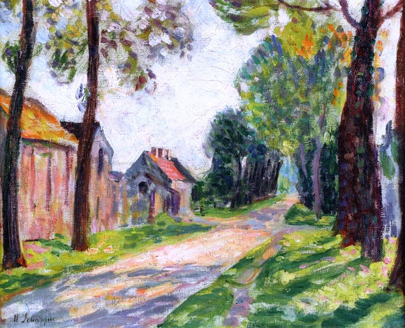 Henri Lebasque Street in Lagny, in Chessy - Canvas Art Print