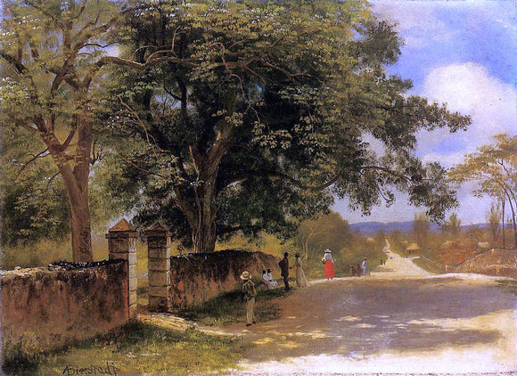  Albert Bierstadt Street in Nassau - Canvas Art Print