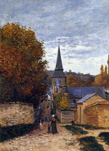 Claude Oscar Monet Street in Saint-Adresse - Canvas Art Print