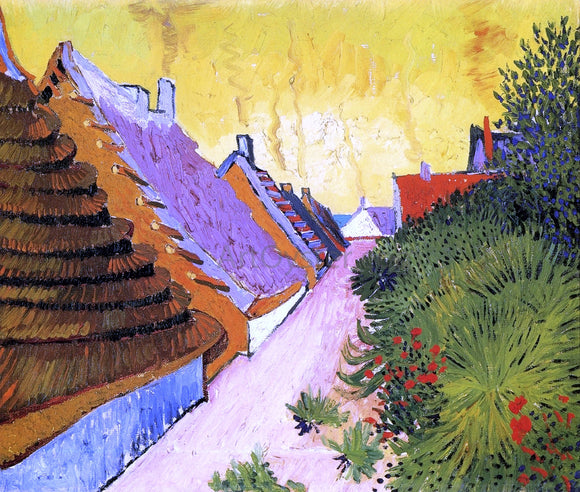  Vincent Van Gogh Street in Saintes-Maries - Canvas Art Print