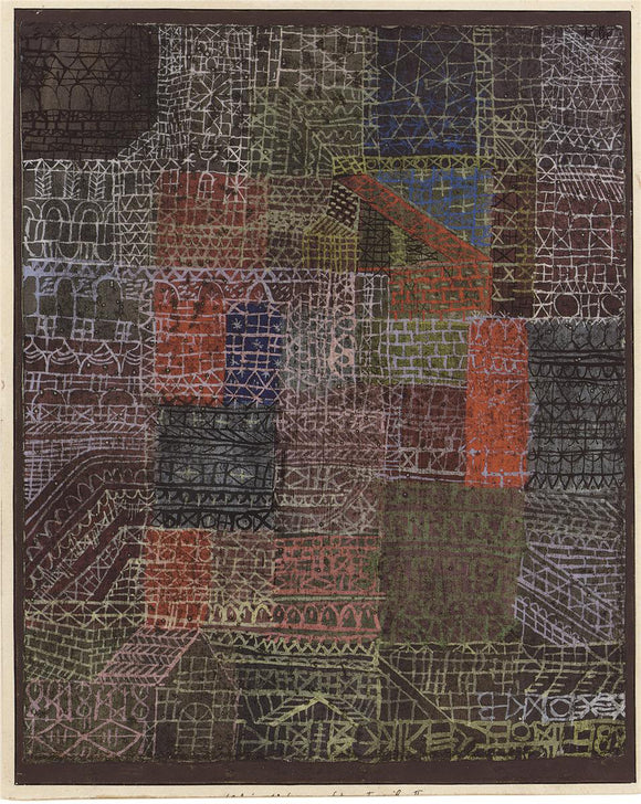  Paul Klee Structural II - Canvas Art Print