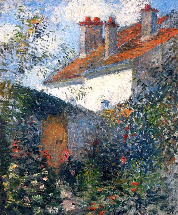  Camille Pissarro Study at Pontoise - Canvas Art Print