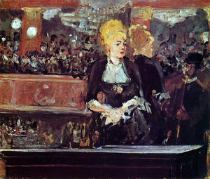  Edouard Manet Study for 'A Bar at the Folies-Bergere' - Canvas Art Print