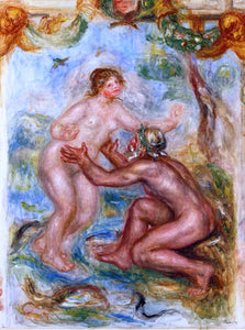  Pierre Auguste Renoir Study for "The Saone Embraced by the Rhone" - Canvas Art Print