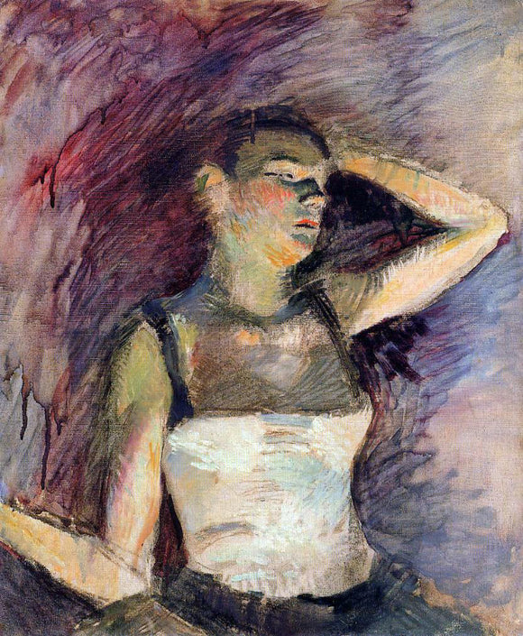  Henri De Toulouse-Lautrec Study of a Dancer - Canvas Art Print