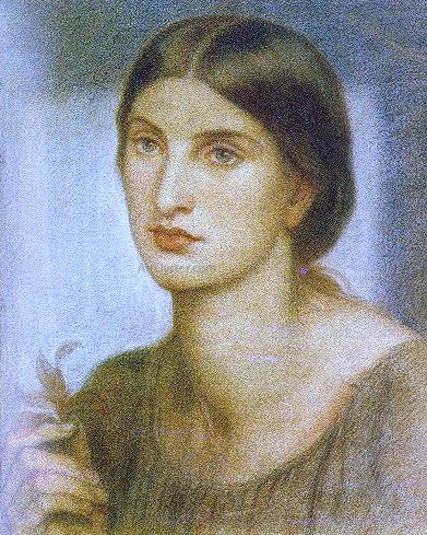  Dante Gabriel Rossetti Study of a Girl - Canvas Art Print