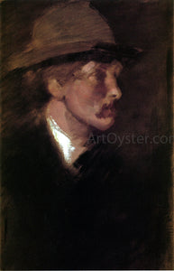  James McNeill Whistler Study of a Head - Canvas Art Print