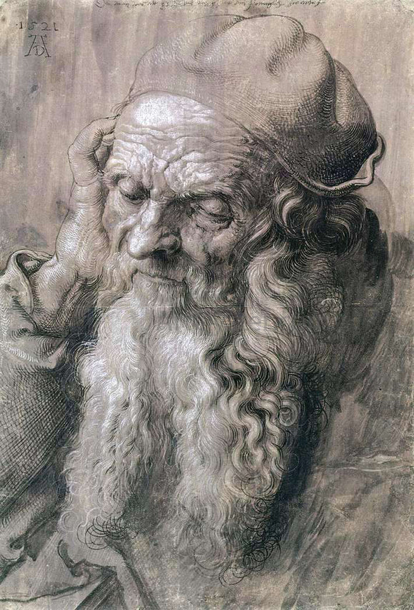  Albrecht Durer Study of a Man Aged 93 - Canvas Art Print