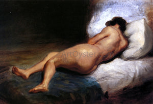  Eugene Delacroix Study of a Reclining Nude - Canvas Art Print