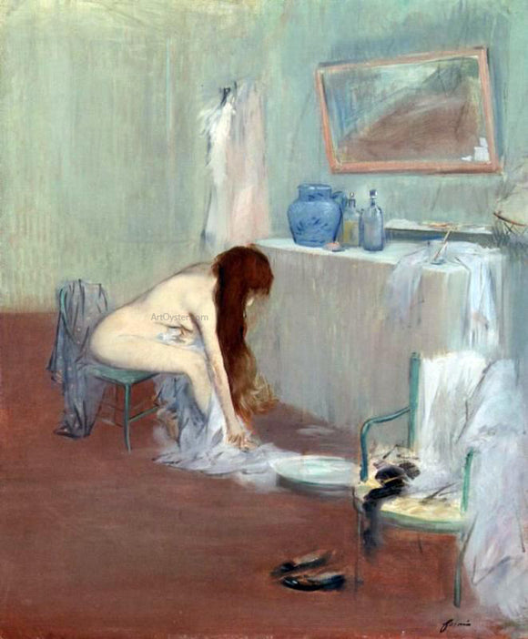  Jean-Louis Forain Study of a Woman - Canvas Art Print