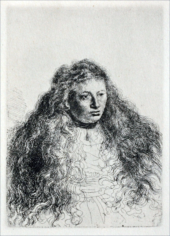  Rembrandt Van Rijn Study of Jewish Bride - Canvas Art Print
