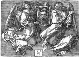  Albrecht Durer Sudarium Displayed by Two Angels - Canvas Art Print