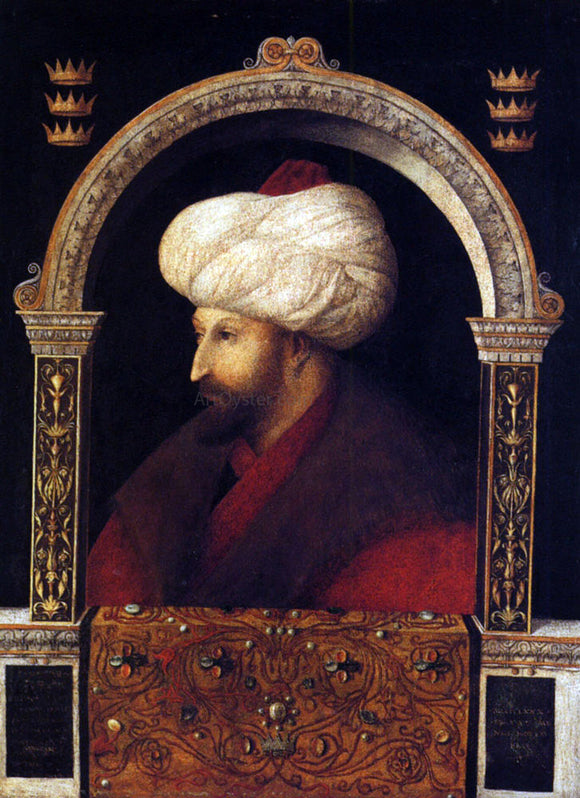 Giovanni Bellini Sultan Mehmet II - Canvas Art Print