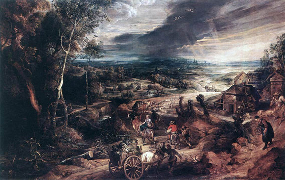  Peter Paul Rubens Summer - Canvas Art Print