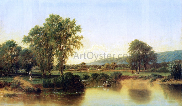  Henry Suydam Summer Afternoon by the River - Canvas Art Print