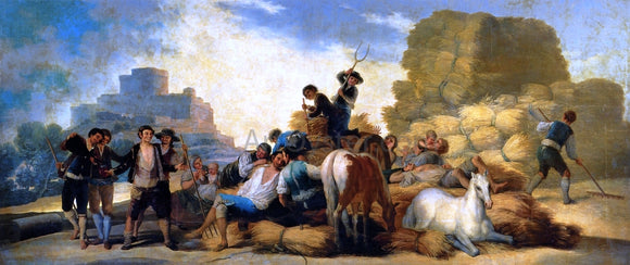  Francisco Jose de Goya Y Lucientes Summer - Canvas Art Print