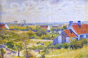  Theo Van Rysselberghe Summer Landscape of the Moor - Canvas Art Print