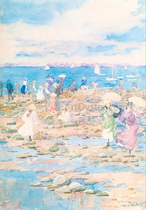  Maurice Prendergast Summer Visitors - Canvas Art Print