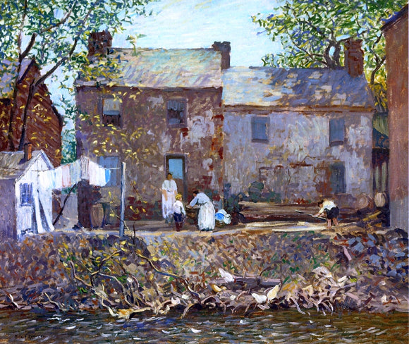  Robert Spencer Summertime - Canvas Art Print