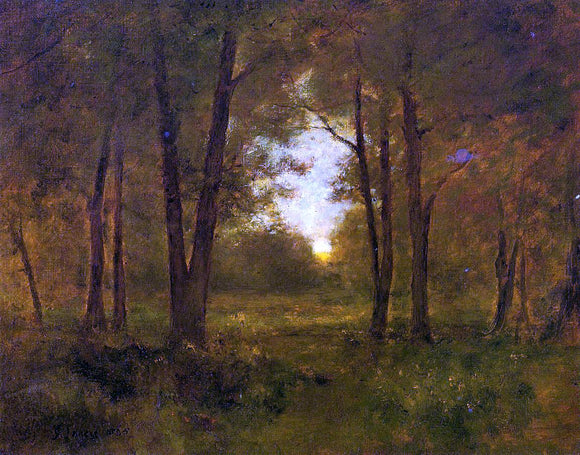  George Inness Sundown near Montclair - Canvas Art Print