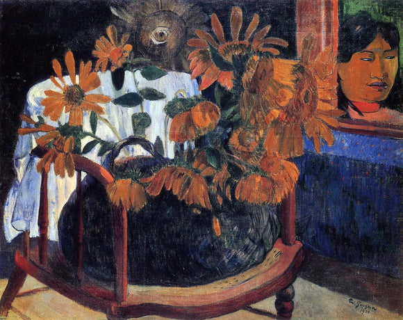  Paul Gauguin Sunflowers - Canvas Art Print