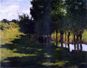  Willard Leroy Metcalf Sunlight and Shadow - Canvas Art Print