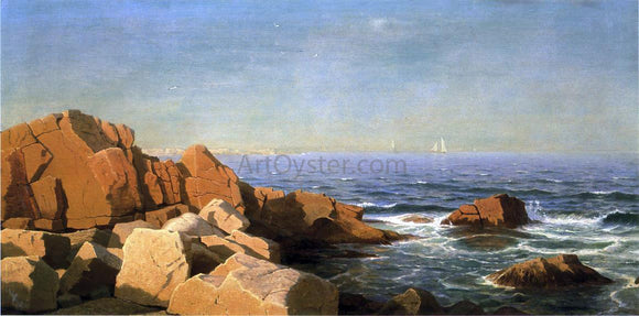  William Stanley Haseltine Sunny Afternoon, Newport, Rhode Island - Canvas Art Print