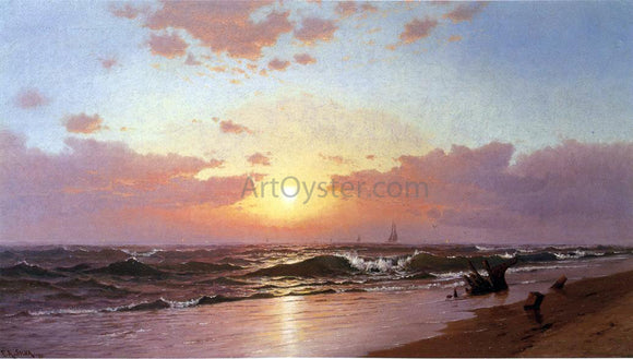  Francis A Silva Sunrise, Barnegat Beach, New Jersey - Canvas Art Print