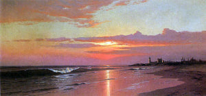  Francis A Silva Sunrise: Marine View - Canvas Art Print