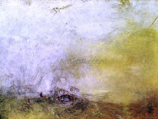 sunrise with sea monsters Joseph William Turner Sunrise with Sea Monsters Canvas Art – canvasartdealer