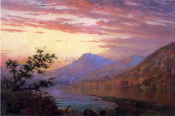  Homer Dodge Martin Sunset, Adirondack Lake - Canvas Art Print