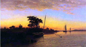  Francis A Silva Sunset - Canvas Art Print