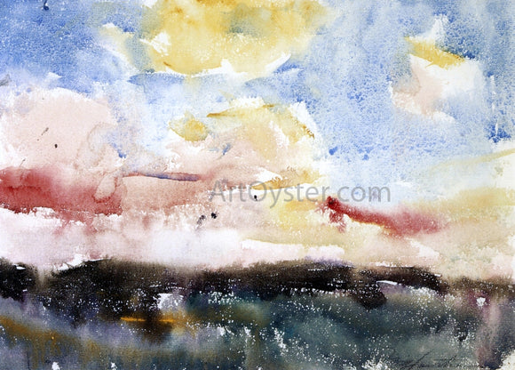  Charles Webster Hawthorne Sunset Colors - Canvas Art Print